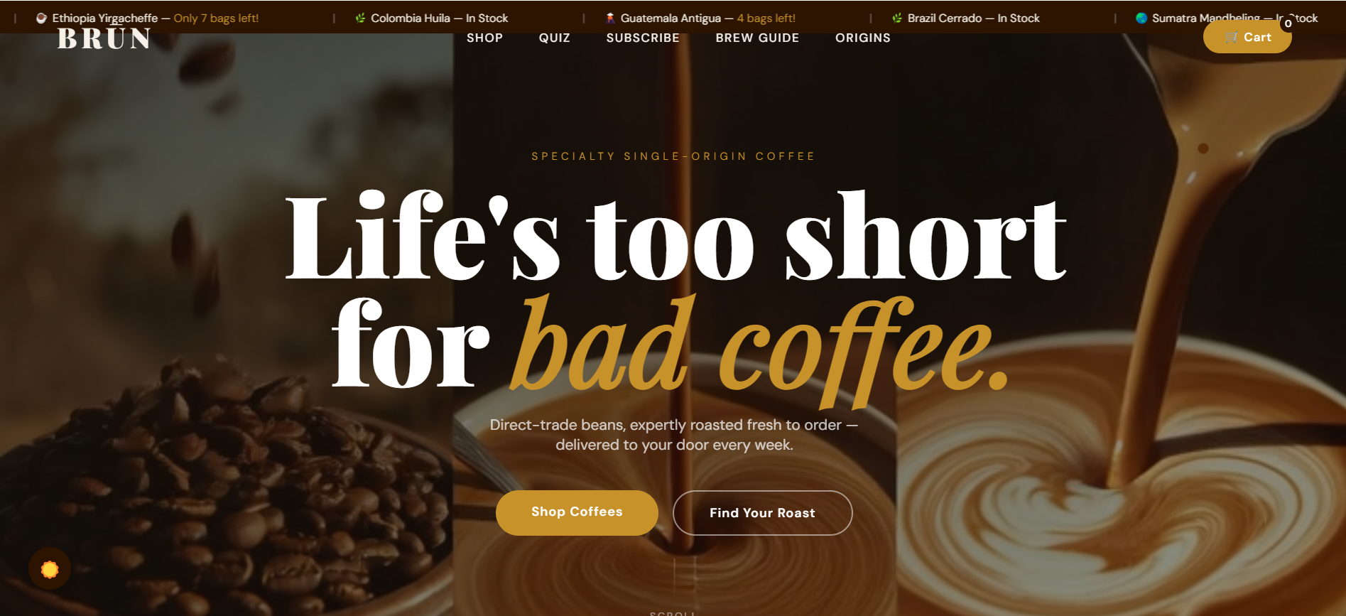 BRUN COFFEE